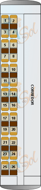 trem morretes camarote assentos