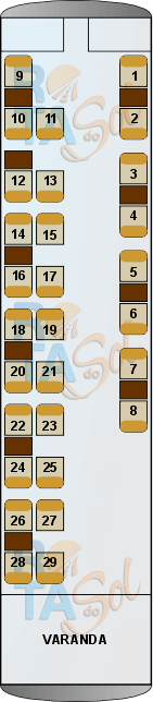 trem morretes carmen silva assentos